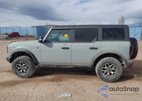 2022 Ford Bronco Badlands from USA, damaged, VIN 1FMEE5DP3NLB79826